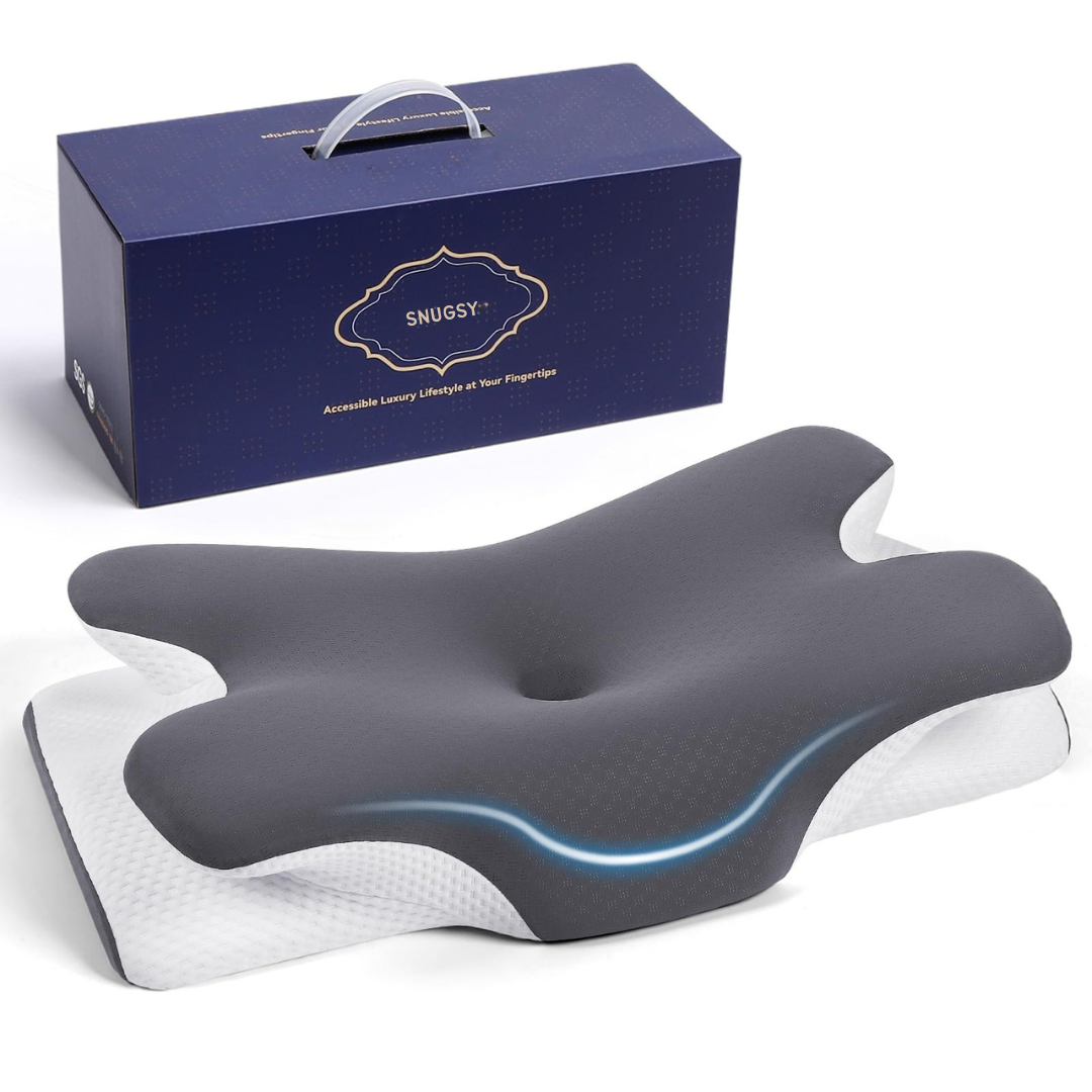 Cooling Memory Ergonomic Pillow