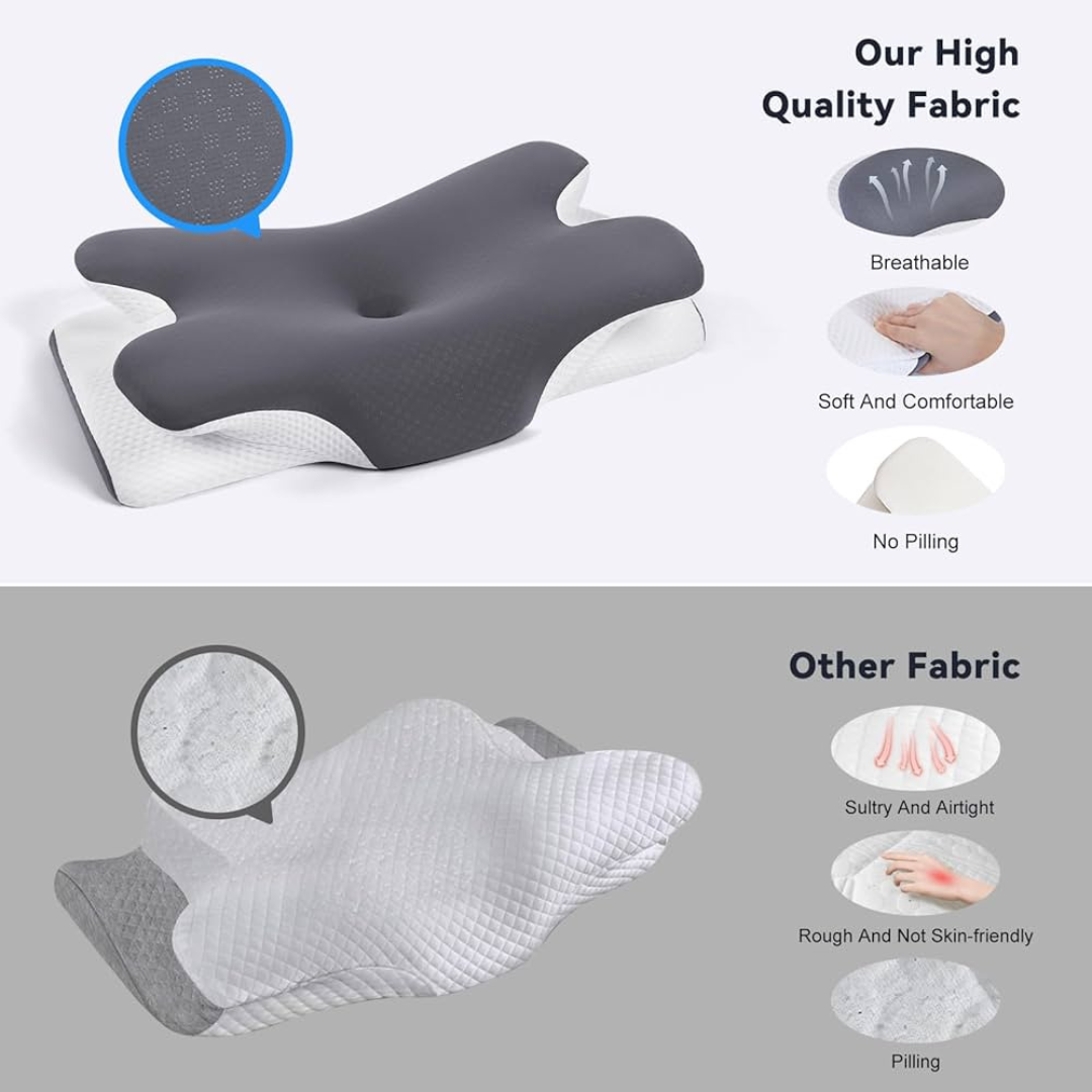 Cooling Memory Ergonomic Pillow