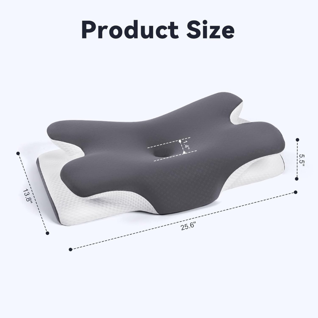 Cooling Memory Ergonomic Pillow